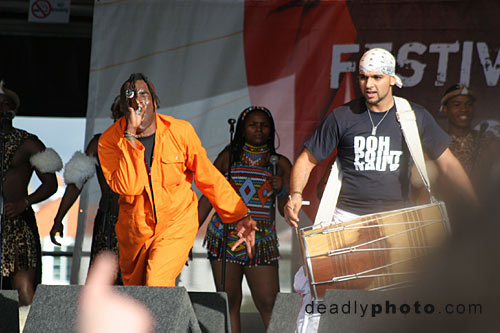 Fun-Da-Mental and the Might Zulu Nation at the World Festival of Culture, Dun Laoghaire, Ireland