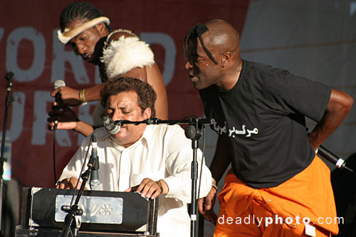 Fun-Da-Mental and the Might Zulu Nation at the World Festival of Culture, Dun Laoghaire, Ireland