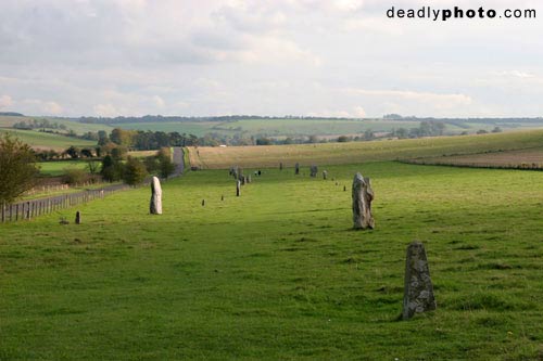 The Avenue: Megaliths in Avebury, Wiltshire