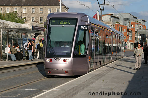 LUAS light rail tram system, Dublin, Ireland