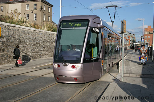 LUAS light rail tram system, Dublin, Ireland