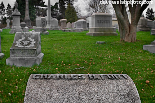 Charles Fort Grave, Albany Rural Cemetery forteana fortean strange phenomena paranormal