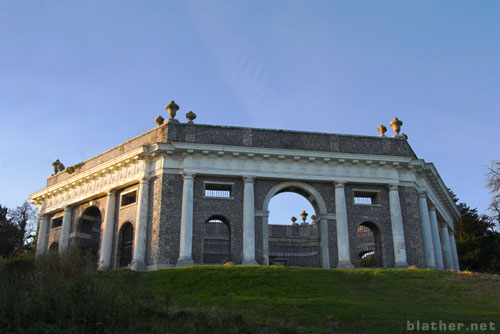 The Churchyard and Mausoleum, West Wycombe, Dashwood's Hellfire Club