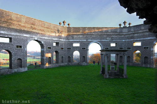 The Churchyard and Mausoleum, West Wycombe, Dashwood's Hellfire Club