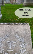 Charles Fort Grave, Albany Rural Cemetery forteana fortean strange phenomena paranormal