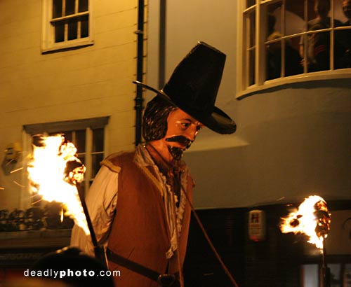 Guy Fawkes and Bonfire Parade in Lewes